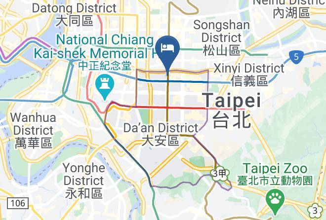 Da An District - Deja Vu Hotel Maps