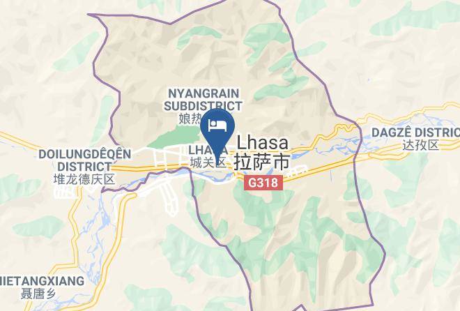 Lhasa - Dekang Hotel Maps