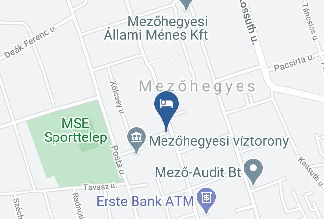 Mezohegyes - Dekany Vendeghaz Maps
