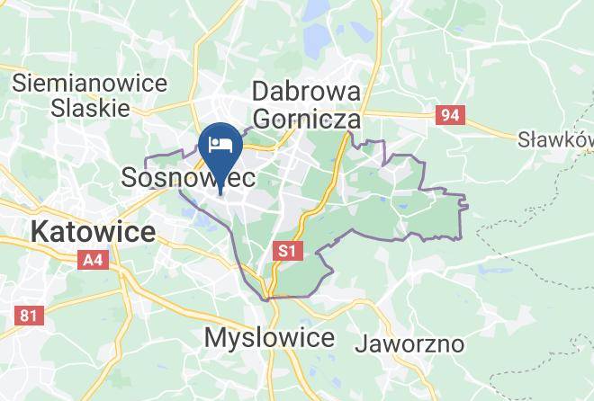 Sosnowiec - Dekerta 7 Maps