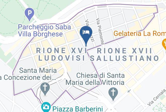 Rome - Domus Via Veneto Maps
