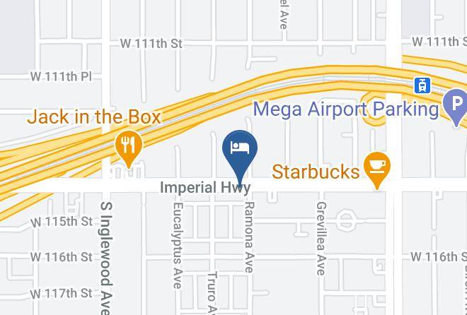 Los Angeles - Del Aire Inn Maps