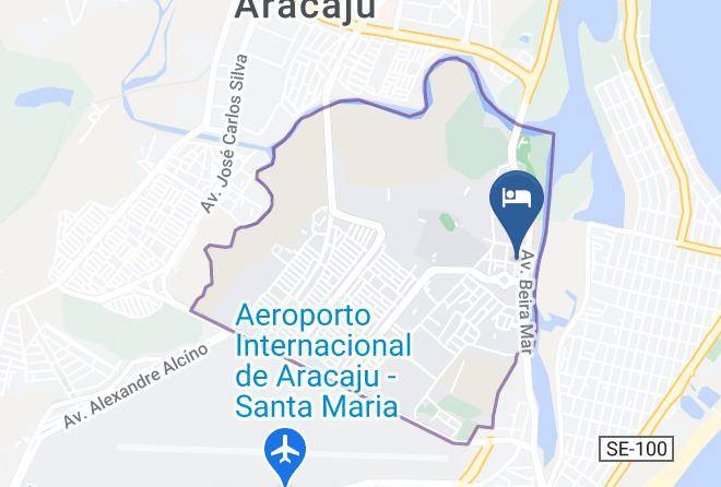 Aracaju - Del Canto Hotel Maps