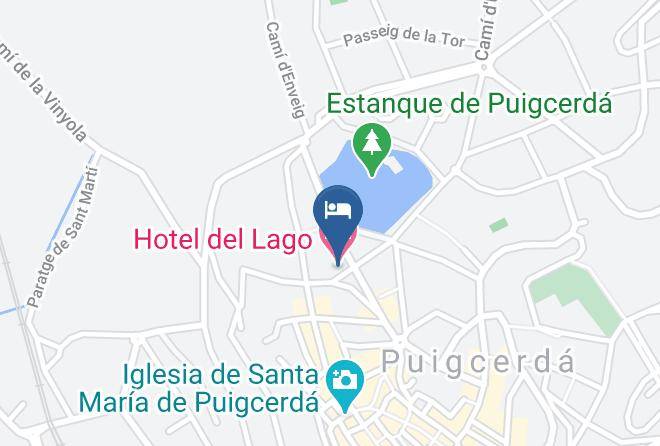 Girona - Hotel Del Lago Maps
