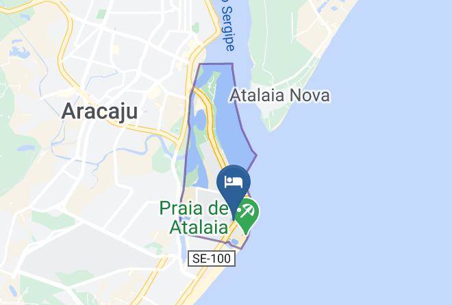 Aracaju - Del Mar Hotel Maps