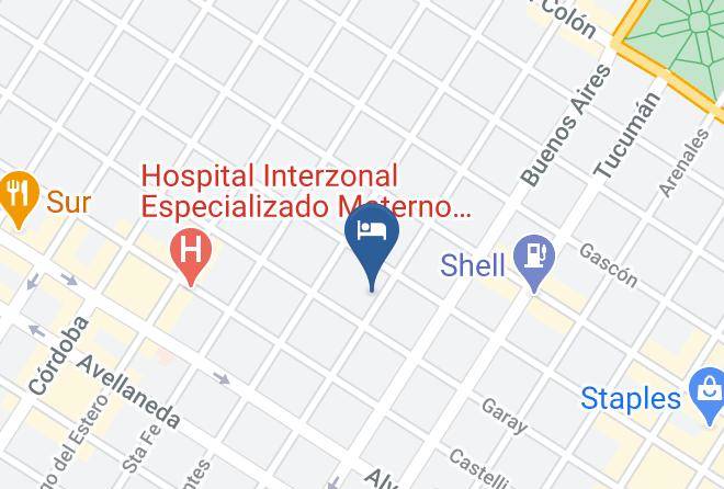 General Pueyrredon Partido - Del Mar Hotel Maps