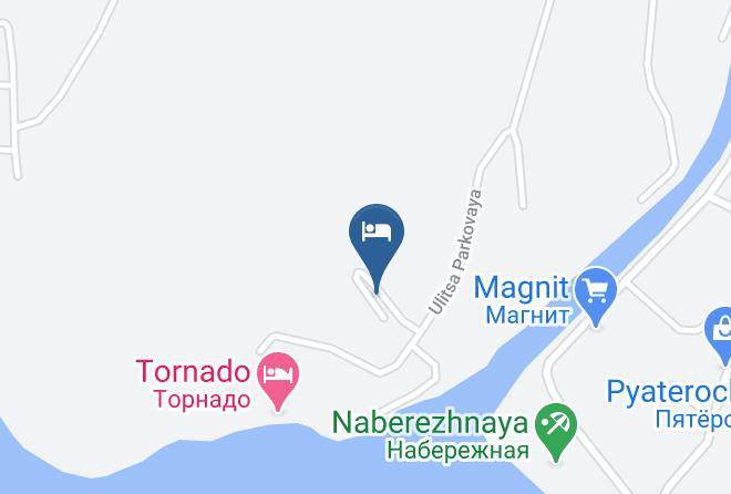 Tuapsinsky District - Del 'mar Hotel Maps