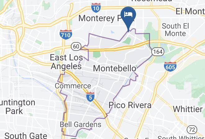 Los Angeles - Del Mar Motel Maps