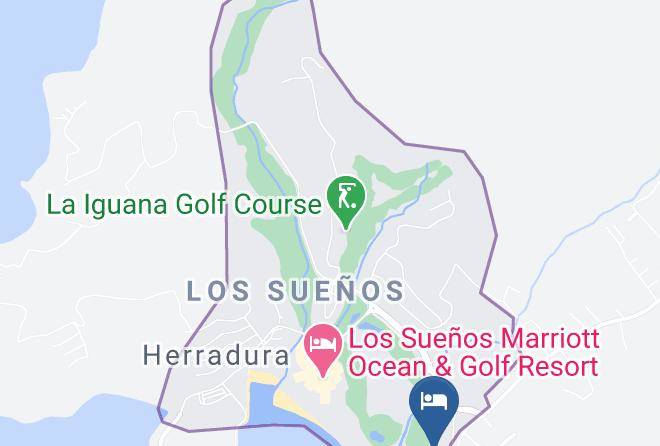 Garabito - Del Mar Vacation Condo Maps