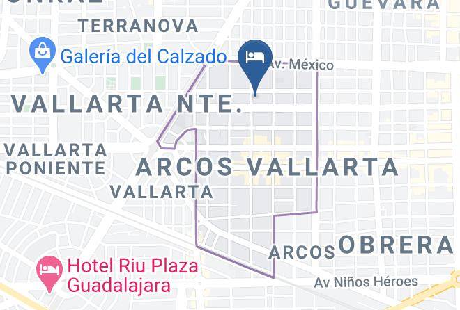 Guadalajara - Del Marques Hotel And Suites Maps