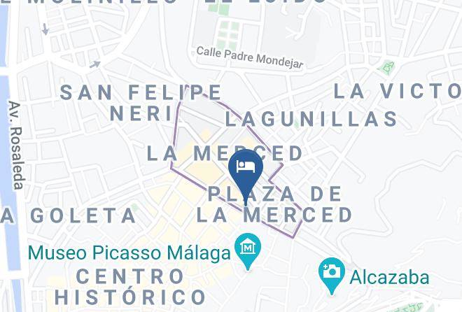 Malaga - Del Parque Flats Alamos Maps