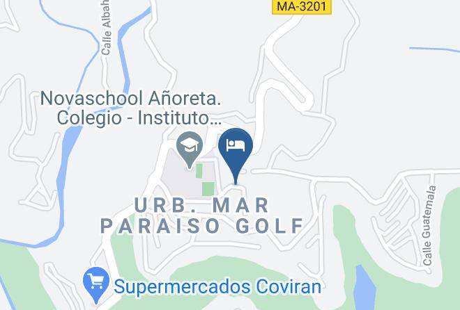 Malaga - Del Parque Flats Anoreta Golf Maps