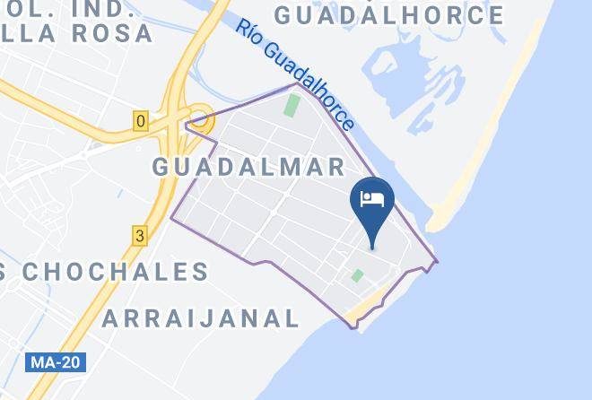 Malaga - Del Parque Flats Guadalmar 2 Maps