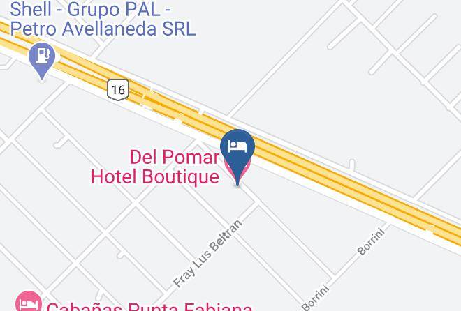 San Fernando - Del Pomar Hotel Boutique Maps