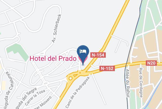 Hotel Del Prado Map