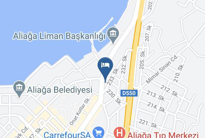 Aliaga - Del Puerto Hotel Aliaga Maps