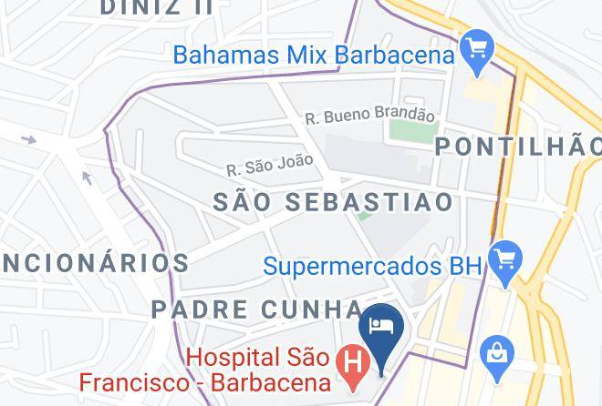 Barbacena - Del Rey Hotel Maps