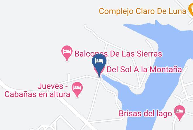 Calamuchita Department - Del Sol A La Montana Maps