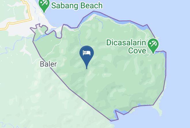 Aurora - Dela Torre Beach Resort Baler Maps