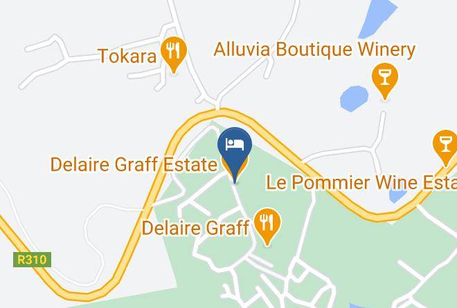 Cape Winelands - Delaire Graff Estate Maps