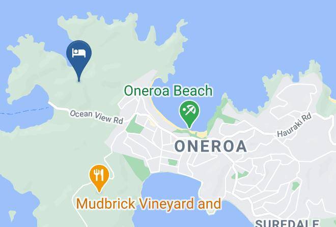 Waiheke Island - Delamore Lodge Maps
