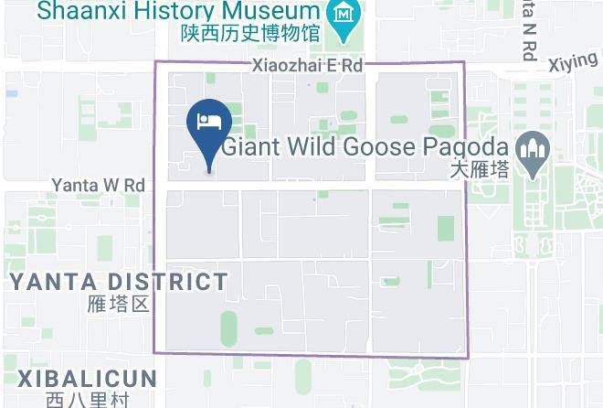 Xi An - Delang Hotel Maps