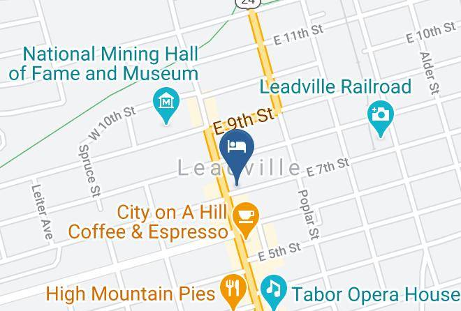 Lake - Delaware Hotel Maps