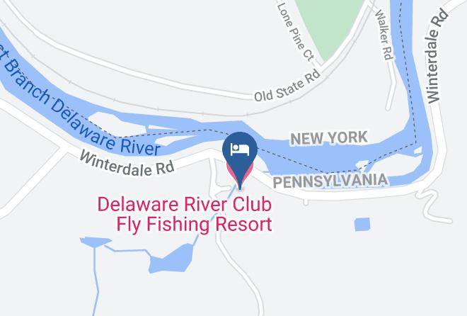 Wayne - Delaware River Club Fly Fishing Resort Maps