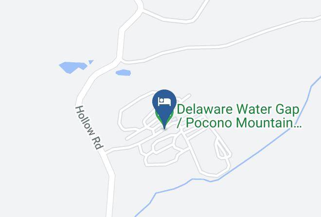 Monroe - Delaware Water Gap Pocono Mountain Koa Holiday Maps