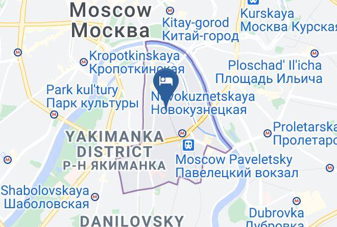 Moscow - Delaytnovokuznetskaya Hotel Maps