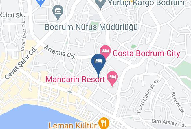 Bodrum - Delfi Hotel Spa & Wellness Maps