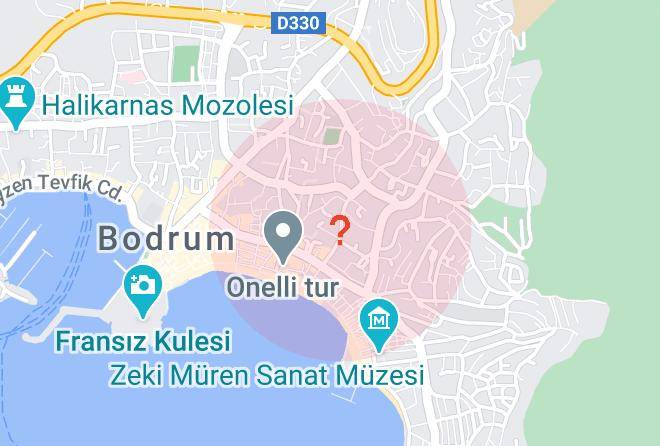 Bodrum - Delfi Restaurant Maps