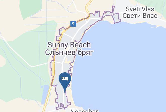 Nesebar - Delfin Hotel Maps