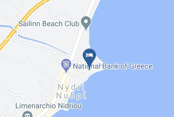 Levkas - Delfini Hotel Maps