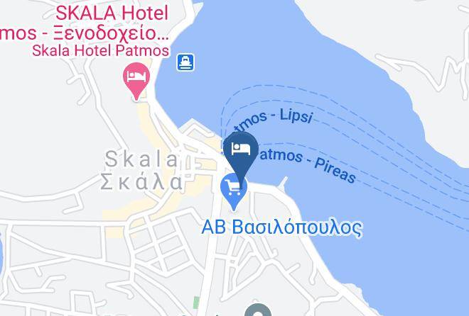 Kalymnos - Delfini Hotel Maps