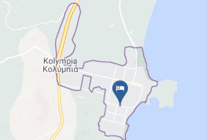 Dodecanese - Delfinia Resort Hotel Maps