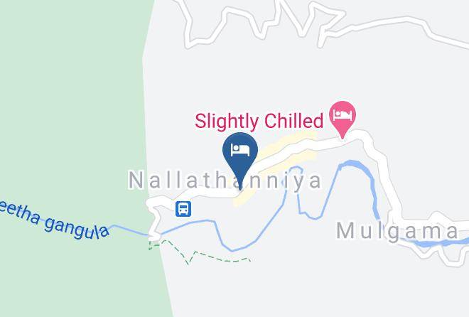 Kandy - Delhousie Hotel Galle Nallathanniya Maps