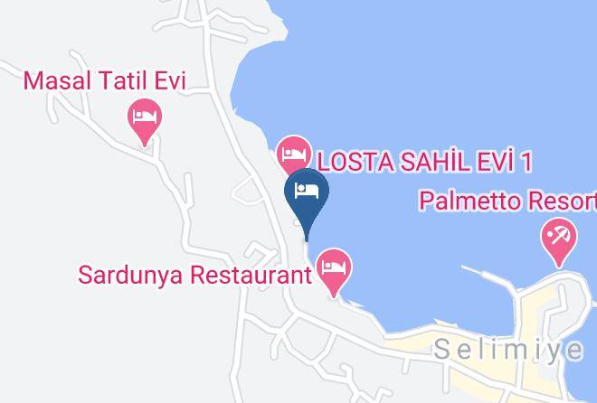 Mugla - Delice Butik Otel Maps
