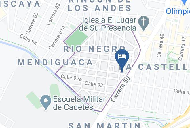 Bogota - Delicioso Desayuno Maps