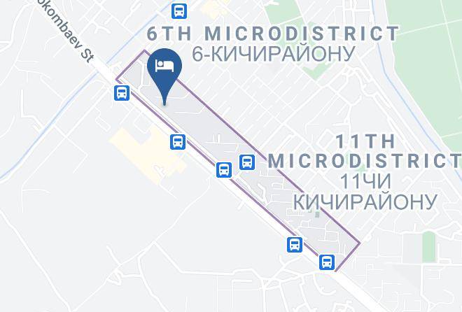 Bishkek - Delight Hotel Maps
