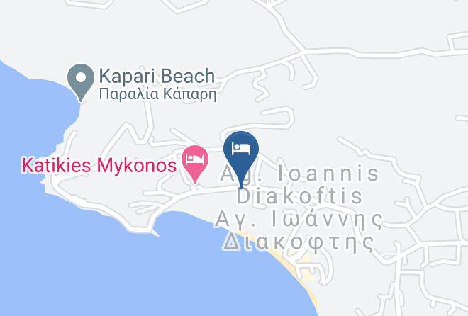 Mykonos - De Light Suites Maps