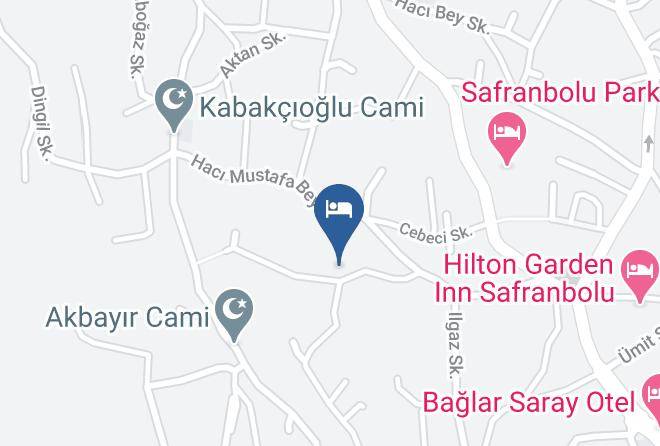 Safranbolu - Deligozler Bag Evi Maps