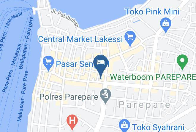 Kota Parepare - Delima Sari Hotel Maps