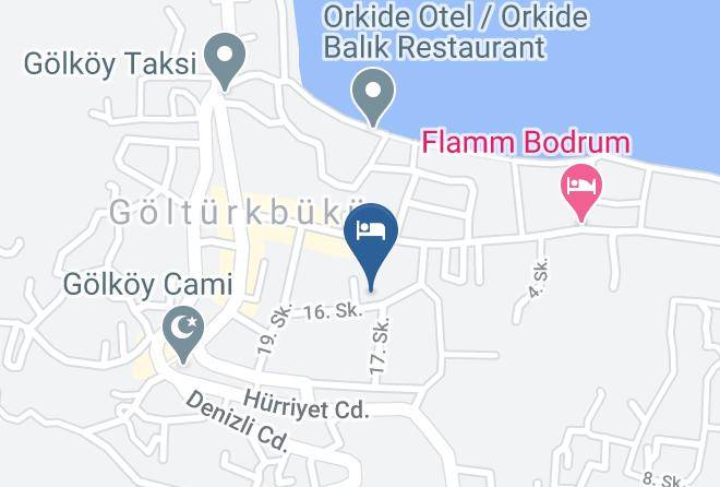 Turkbuku - Delita Hotel Boutique Maps