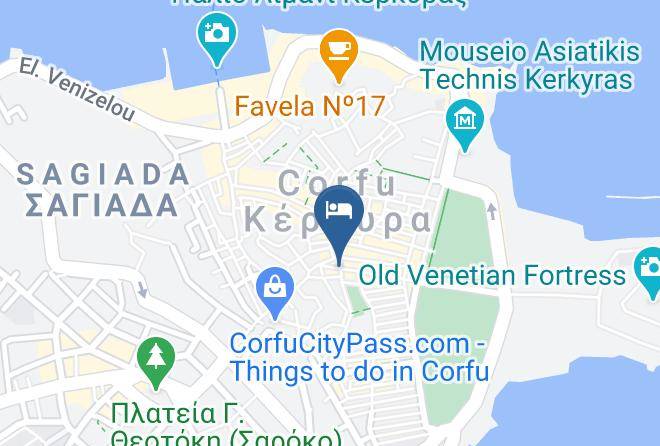 Kerkira - Dell'acque Music & More Maps