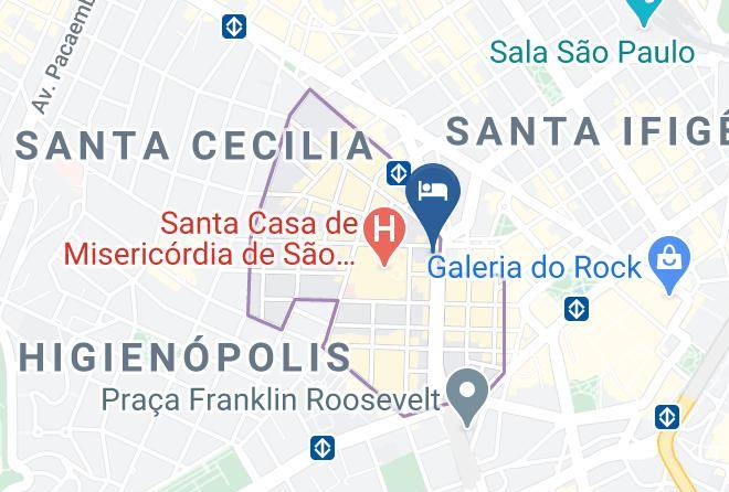 Sao Paulo Republica - De La Rose Hotel Maps