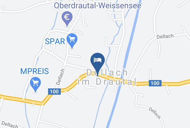 Spittal An Der Drau - Dellach Im Drautal Maps