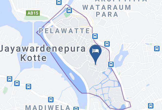 Colombo - Delma Bungalow Maps