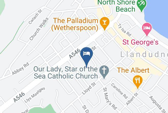 Conwy - Del Mar Hotel Maps