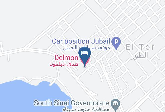 El Toor - Delmon Hotel Maps
